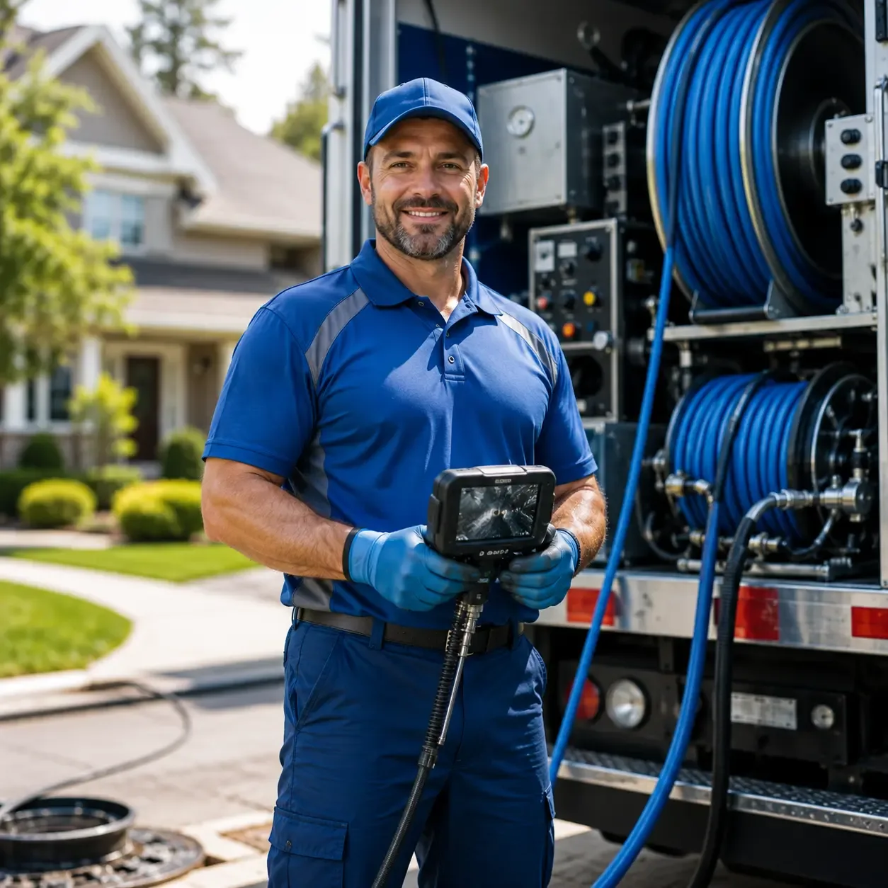 Local outdoor drain cleaning specialists in Hubbard, TX